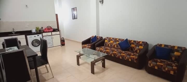 1BHK-10 Pool View/AC/WiFi/Backup/Nr Candolim Beach