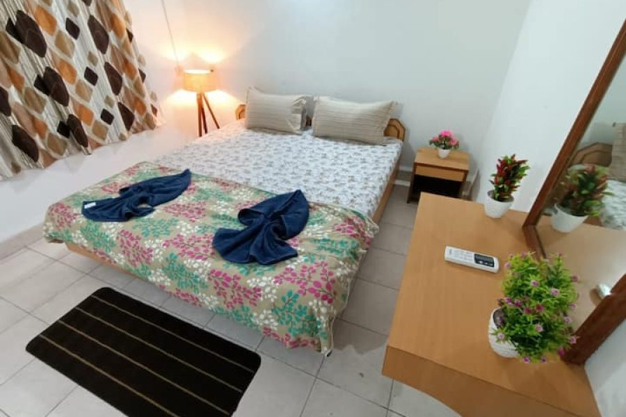 2BHK Near Calangute Beach With AC/WiFi/Backup- F2