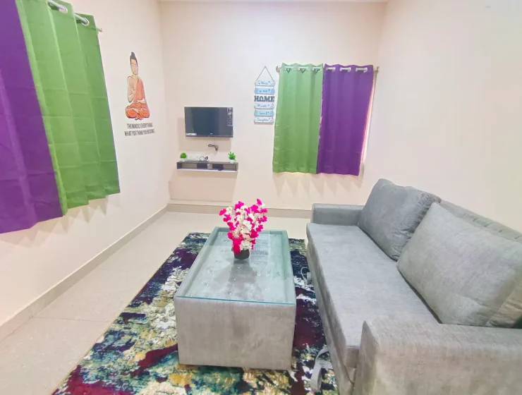 Couple Friendly Cozy City View 1BHK Homestay X5